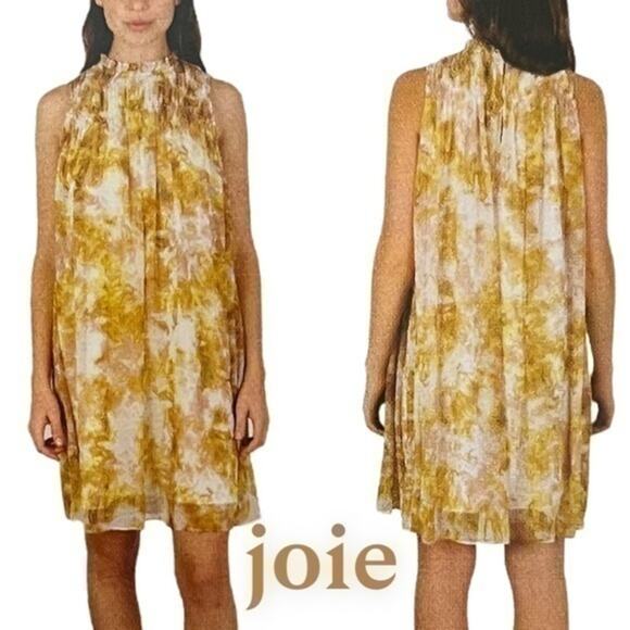 Joie Limited Edition Sheer Floral Babydoll Cottage Feminine Dress NWT Size M - Picture 1 of 13